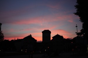 Lovely Munich Sunset